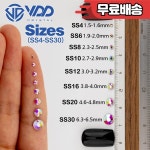 에메랄드 ACME + 시리즈 유리 라인석 크리스탈 픽스 다리미 플랫백 스트라스 글리터 스톤 원단 의류 장식 VDD 022 : 라이징마트
