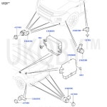 레이더 아이 랜드 로버 재구 LR010927 LR038084 LR091050 JDE9077 : 노블유Be
