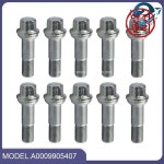 휠러그 볼트 너트 메르세데스 벤츠 W164 X204 용 0009905407 000 990 54 07 : -와이즈컴퍼니-
