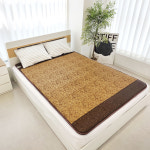 한일의료기 전자파없는 거실 침대 온열 탄소 전기매트 퀸, 150x200cm, 장미 : 웰빙한일의료기