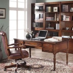 MIWD603 캔버스 서재책상 고급스러운 중역가구 : 모던오피스