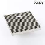 도무스 라인 유가 S 스텐 역류방지 냄새차단 트랩 150x150mm : 꾸밈닷컴