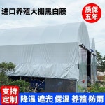 비닐하우스 차광막 농업용 햇빛차단 온실 블랙 흑백 보험 작물용 평침 차광비닐 그늘막 2 맞춤 사이즈 비 보험 지원 : 한호0