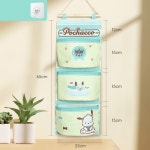 G1426 산리오 현관 수납 포켓 패브릭 집꾸미기 시나모롤 캐릭터 정식 방문 고리 : 쿠마네상점