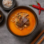 산더미 순대국밥 얼큰순대국밥 국내산 돼지국밥 얼큰 돼지국밥 150g : 일등푸드