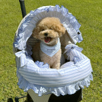 해리스펫 강아지 유모차 버기 보닛 크루즈 - 마린 블루 : 해리스펫