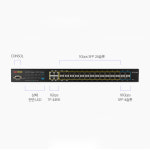 솔텍 L2 이더넷 스위치 허브 TP 4포트 28SFP SFC4100A : 정품판매점 디앤에스티