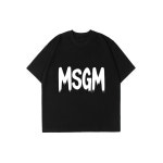 스포츠 반팔 티셔츠 프린트티셔츠 커플반팔티 Msgm Logo 유니섹스 2종컬러 S-3XL : 주식회사 서래올