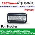 브라더 MFC-J6580 프린터용 칩 리셋기 LC3011 120 번 : 유스물류