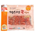 미스터쿡 대용량 강아지 간식 연어 스테이크칩, 300g, 1개 : 펫아울렛