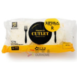 아워홈 치킨까스 행복한맛남 1.2kg / 1개(120g x 10개입) : 쿠킹스토어