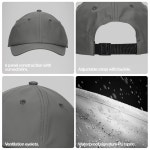 RAIN 캡 방수 - 조절 가능한 핏, 2년 보증 - 여성 및 남성에게 이상적인 선물 - 프리미엄 스포츠 모자 Navy One Size : 다마켓002