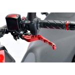 BIKERS 바이커스 브레이크 레버 ADV150 좌측 리어 알루미늄 빌릿 레드 BK H0702 RED 라이트골드 : 빅그로우10