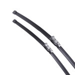 SAXTZDS 자동차 앞 유리 와이퍼 블레이드 고무, 아우디 Q5 폼에 2008 2009 2010 2011 2012 2013 2014 2015 2016 : 빅그로우11