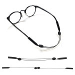 안경줄 스트랩 목걸이 길이조절 안경끈 고리 러닝 흘러내림 방지 : 제이디아이