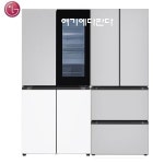 LG 오브제컬렉션 노크온 냉장고+김치냉장고 T875MHR312+Z494MRR112 : 여기에다판다