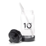 10도씨 빨대물통 트라이탄 대용량 다이어트 운동 보틀 물마시기 물병 1L, 블랙베리 : 네이처드롭