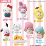 [오늘출발] 반다이 BANDAI 산리오 캐릭터즈 프렌즈 제 1 탄 8종 12개입 : ESRA