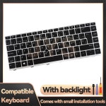 HP EliteBook 840 G5846 G5745 G6ZBook 14u G5 노트북 백라이트 교체 키보드 USFRESUKBRITLESPTDE 레이아웃 : 빅원물류15