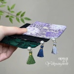 [다도 다기받침] 예향원 고급 핸드메이드 패브릭 찻잔 받침 E-10531 : 예향원