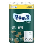 미래생활 잘풀리는집 더도톰한 퀼팅 3겹 30M30롤X1팩 : jm컴퍼니