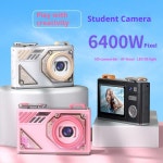 Lk008 캠퍼스 스타일 디지털 카메라 Led 채우기 빛 Ccd 뷰티 레트로 고화질 휴대용 6400w 픽셀 : 프라임무역99