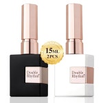 더블 리듬 2개 15ml UV 젤 폴리쉬 세트 퓨어 화이트 및 블랙 컬러 네일 키트 아트 살롱 DIY (2-A1015+A1093) : 알와이엔커머스