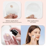 보플러스 실리콘 스펀지 - 파운데이션으로 완벽하게 바를 수 있는 투명하고 비흡수성 메이크업 블렌딩 (2팩) : 알와이엔커머스