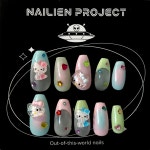 네일리언(nailien) | [NAILIEN PROJECT] 레인보우 키티 수제네일팁 : 네일리언 프로젝트