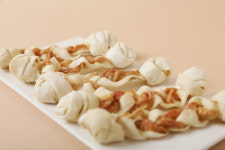 멍든램지 강아지 수제 꽈배기딱딱이껌 치석제거 이갈이 오래먹는 : 멍든램지1225