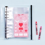 비온뒤 A5 데코포켓 리필파일 스티커 : 박스와이어