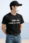 [국내/당일 출고] CDG 1986 꼼데가르송 반팔 티셔츠 블랙 : 비바 코리아 마켓