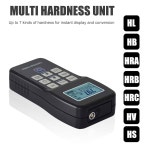 금속 경도 시험기 키트, 7-in-1 휴대용 리브 경도 시험기 HL/HV/HB/HRC/H : 은이네뭐든상회
