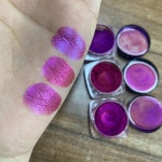 오일레스베어링 DIY 아트 진주 예술 슬라임 안료 페이스 수지 매니 레드 파우더 퍼플 DS-KI 페인트 운모 첨가제 공예 에폭시 : 참외스토어