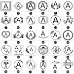 점토 맞춤형 도자기 스탬프 도구 키트 스탬프와 도예가 DIY 애호가를 위한 디자인 서명 편지 선물-1 1 : 슈퍼픽샵