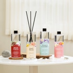 코코도르 디퓨저 리필액 대용량 500ml 2개 + 리드스틱 10P 실내방향제 인테리어 사무실 블랙체리 : 코코도르