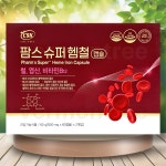 팜스 슈퍼 헴철 캡슐 철분영양제 철분보충 알약철분제 임산부철분제 1개 : 버몬트리