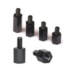48PCS M2 배전반 나일론 플라스틱 비행 컨트롤러 RC 레이싱 무인 항공기 부품 용 스터드 너트 : 유스통상