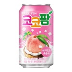 코코팜 피치핑크 복숭아, 340ml, 72개 : 삼영글로발