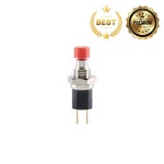 5pcs/1pcs PB05A 7mm ON-OFF 2Pin 래칭 자동 잠금 SPST 평상시 열림 미니 푸시 버튼 스위치 금도금 : 킥앤고오토