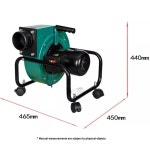 H0076 모바일 무소음 진공 청소기 목공 먼지 수집기 휴대용 산업용 봉투 750W 음소거 도구 220V : 언더명품몰