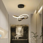 북유럽 LED 펜던트 조명 거실 다이닝 룸 홀 침실 호텔 매달려 램프 실내 홈 장식 조명기구 광택 : 리치102