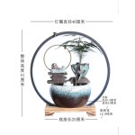 장 공예품 향피우는 풍수 나가레카와카쿠운 5030547 풍수용품 풍 오브제 도자기 재산을 모으다 : 몰루나