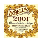 라 벨라 2001 미디엄 텐션 실버 도금 와인드 클래식 기타 줄 - 029-0415 Pack-3 : 온다소