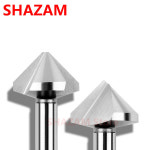 고경도 스틸 소재 밀링 커터 모따기 엔드밀 도구 CNC 머시닝 3 톱니 90 도 6542 HSS 밀링 리머 : 리치102