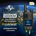 YATEGOOD G6088 워키토키 거리 제한 없음 인터콤 긴 대기 휴대용 5000km 이상 4G 5G : -삼정테크-