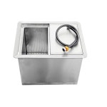 업소용 얼음 보관통 아이스빈 스테인레스 아이스뱅크 탱크 내경 저장통 30-40-30 경제 : 글로리샵55