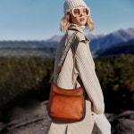 이즈위 크로스바디백 여성용 순정 가죽 지갑 빈티지 숄더 핸드백 여행용 크로스바디백 보호 스트랩 포함 Black : 셀렉바이유