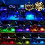 18 in 심포니 RGB 분위기 조명 부품 20CM 라이트 스트립 스피커 풋 램프 보관 메인 서브 컨트롤러 : 킥앤고오토