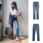 리바이스 501 크롭진 여성 청바지 36200-0236 0346 0347 : 슈르가즘